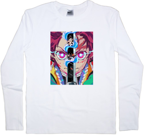 Men's Longsleeve Shirt - Demon Slayer: Kimetsu no Yaiba [46] - Mfest