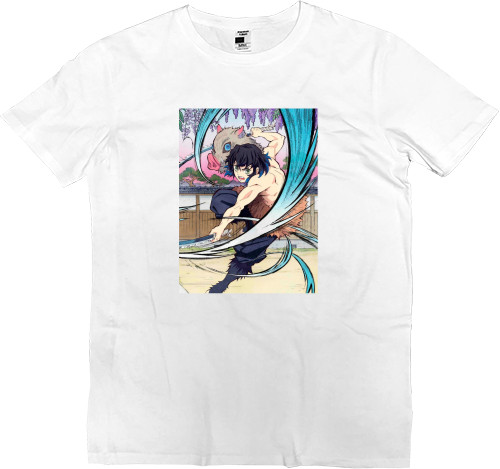 Men’s Premium T-Shirt - Demon Slayer: Kimetsu no Yaiba [44] - Mfest