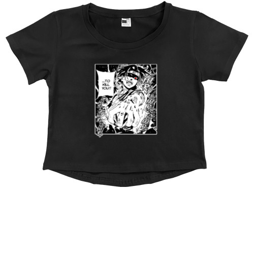 Kids' Premium Cropped T-Shirt - NARUTO (MANGA 14) - Mfest