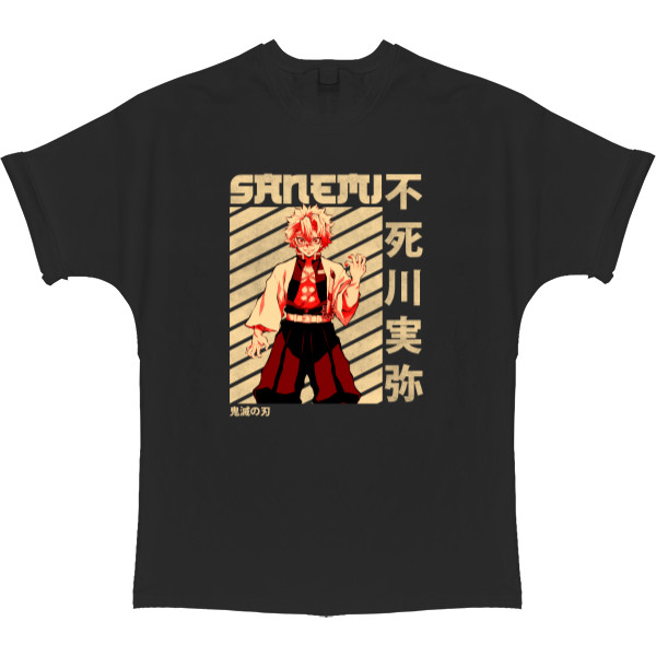 T-shirt Oversize - Demon Slayer: Kimetsu no Yaiba [29] - Mfest