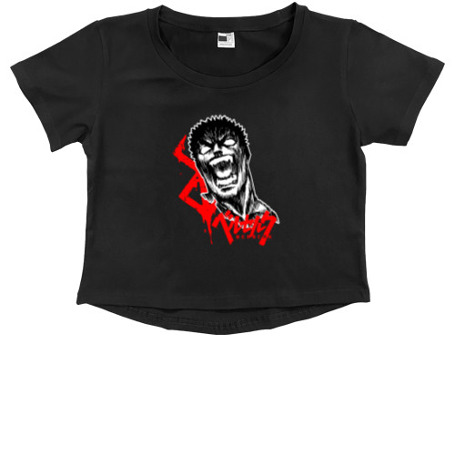 Kids' Premium Cropped T-Shirt - BERSERK (11) - Mfest