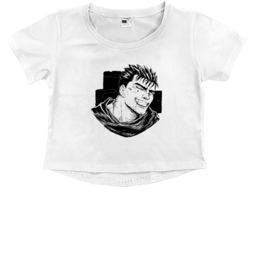 Kids' Premium Cropped T-Shirt - BERSERK (5) - Mfest