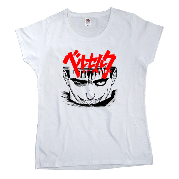 Women's T-shirt Fruit of the loom - BERSERK (6) - Mfest