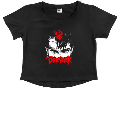 Kids' Premium Cropped T-Shirt - BERSERK (4) - Mfest