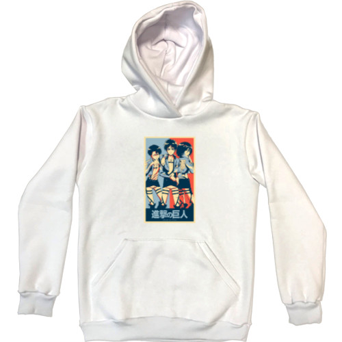 Unisex Hoodie - АТАКА ТИТАНОВ (ATTACK ON TITANS) 33 - Mfest