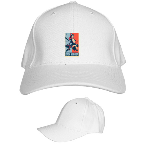 Kids' Baseball Cap 6-panel - АТАКА ТИТАНОВ (ATTACK ON TITANS) 32 - Mfest