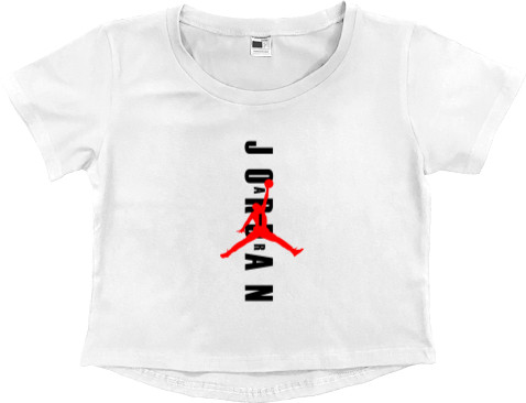 Women's Cropped Premium T-Shirt - JORDAN [9] - Mfest