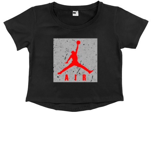 Kids' Premium Cropped T-Shirt - JORDAN [1] - Mfest