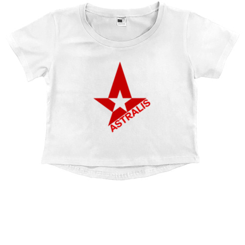 Kids' Premium Cropped T-Shirt - Astralis [23] - Mfest