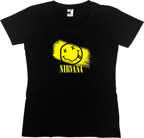 Women's Premium T-Shirt - NIRVANA (23) - Mfest