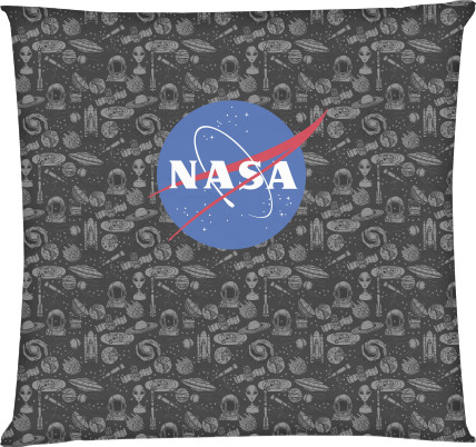 NASA - Square Throw Pillow - NASA [13] - Mfest