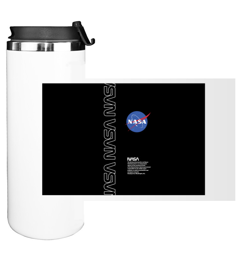 Water Bottle on Tumbler - NASA [12] - Mfest