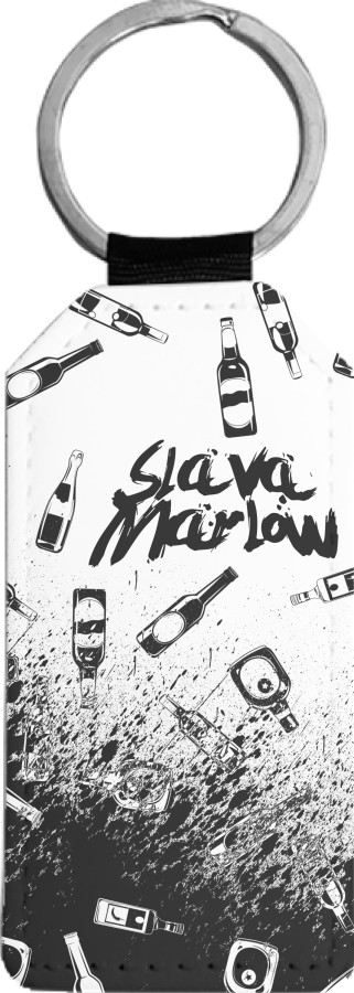 Брелок прямоугольный - SLAVA MARLOW (2) - Mfest