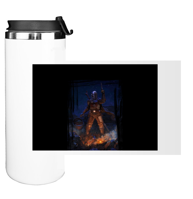 Water Bottle on Tumbler - The Mandalorian (1) - Mfest