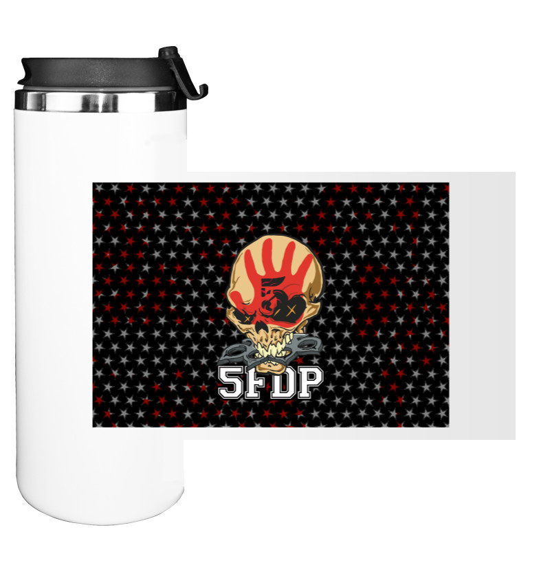 Water Bottle on Tumbler - Five Finger Death Punch (10) - Mfest