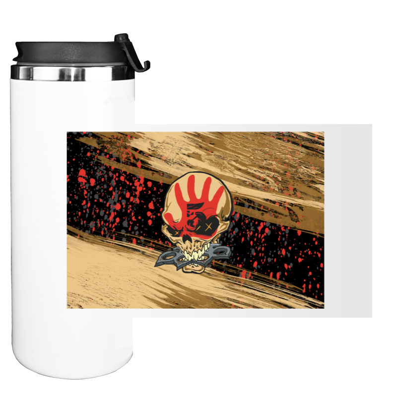 Water Bottle on Tumbler - Five Finger Death Punch (7) - Mfest