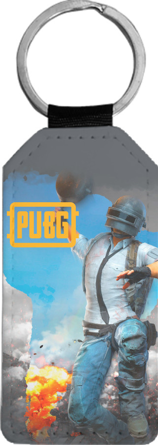 Rectangular Keychain - PUBG (18) - Mfest