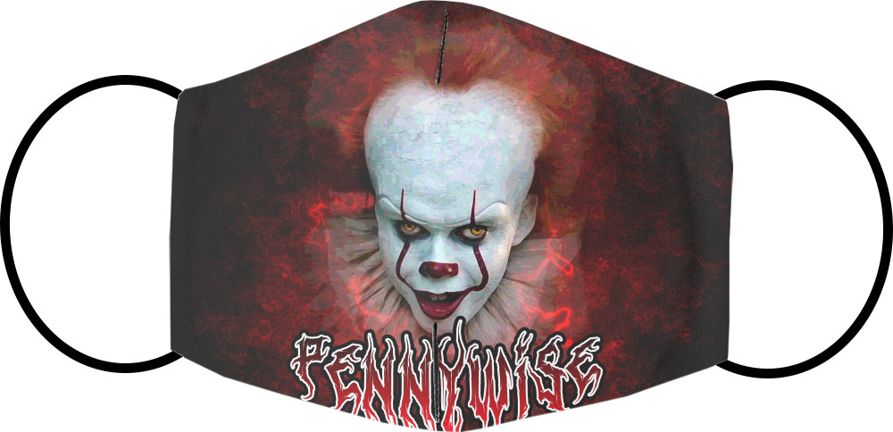 Face Mask - Pennywise (3) - Mfest