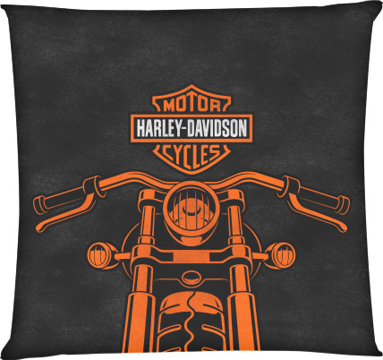 Square Throw Pillow - Harley-Davidson [3] - Mfest