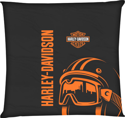 Square Throw Pillow - Harley-Davidson [5] - Mfest