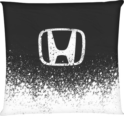 Square Throw Pillow - HONDA [1] - Mfest