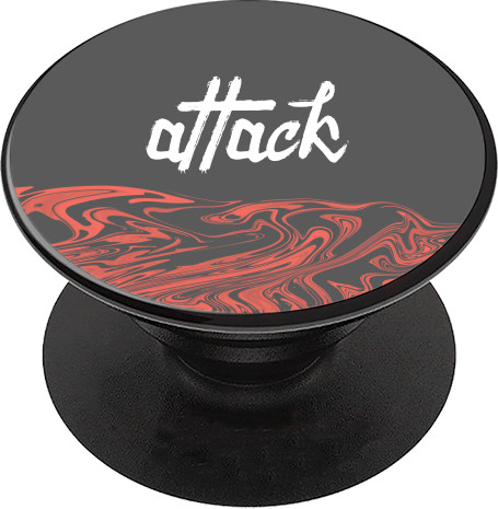 PopSocket Подставка для мобильного - ATTACK - Mfest