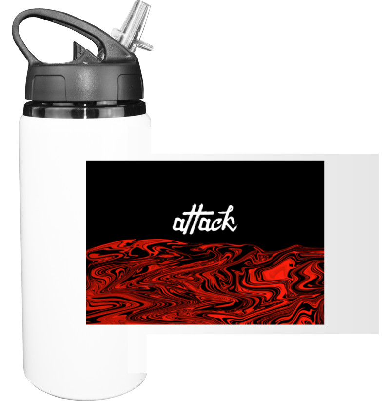 Sport Water Bottle - ATTACK - Mfest