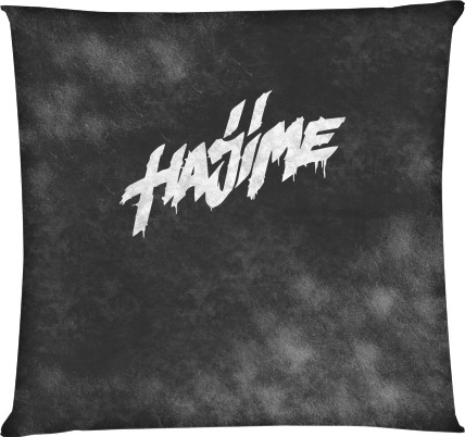 Square Throw Pillow - HAJIME [8] - Mfest