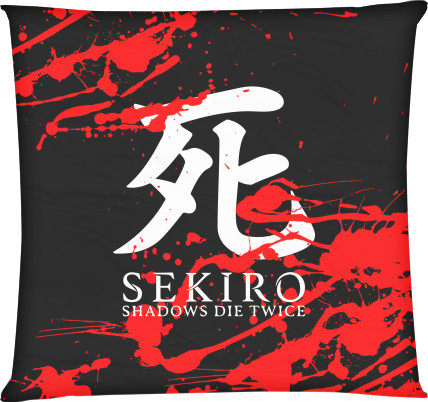 Square Throw Pillow - Sekiro: Shadows Die Twice (4) - Mfest