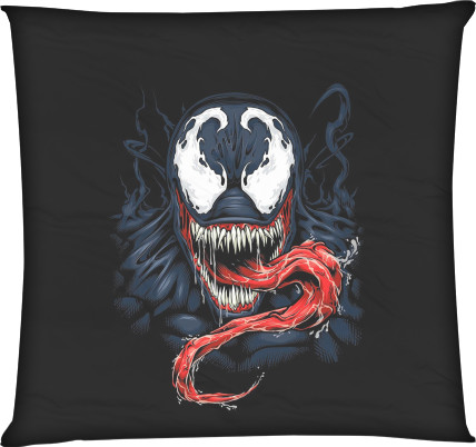 Square Throw Pillow - VENOM [4] - Mfest