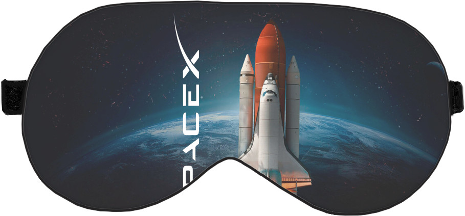 Sleep Mask 3D - SpaceX [2] - Mfest