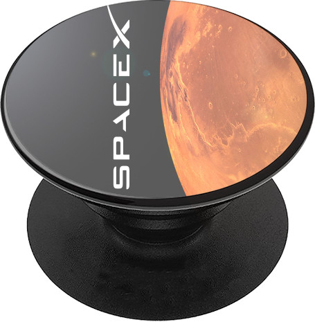 PopSocket Подставка для мобильного - SpaceX [4] - Mfest