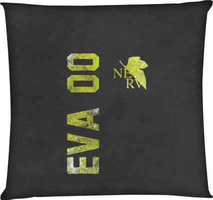 Square Throw Pillow - EVANGELION (8) - Mfest