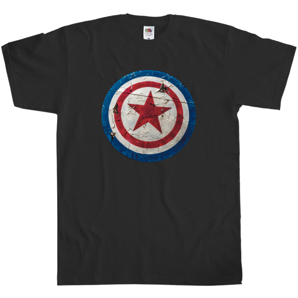 Men's T-Shirt Fruit of the loom - Captain America 1 - Mfest