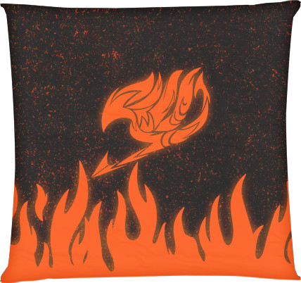 Square Throw Pillow - Fairy Tail (5) - Mfest