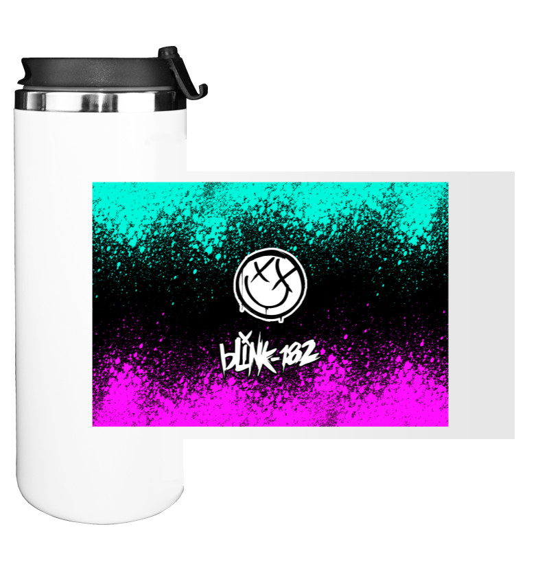 Water Bottle on Tumbler - Blink-182 [14] - Mfest