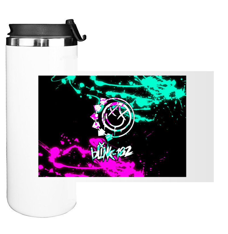 Water Bottle on Tumbler - Blink-182 [10] - Mfest