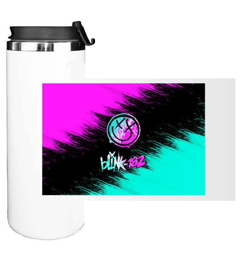 Water Bottle on Tumbler - Blink-182 [8] - Mfest