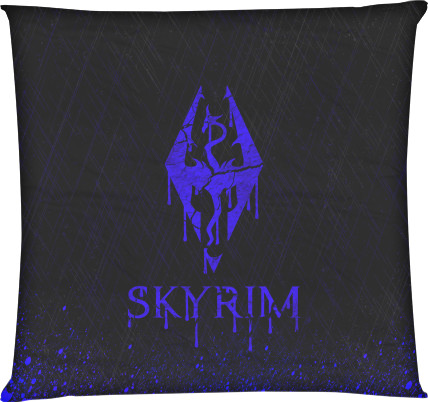 Square Throw Pillow - Elder Scrolls [1] - Mfest