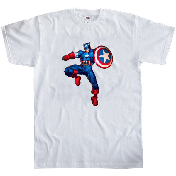 Men's T-Shirt Fruit of the loom - Captain America 3 - Mfest