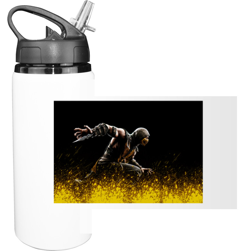 Sport Water Bottle - MORTAL KOMBAT (8) - Mfest