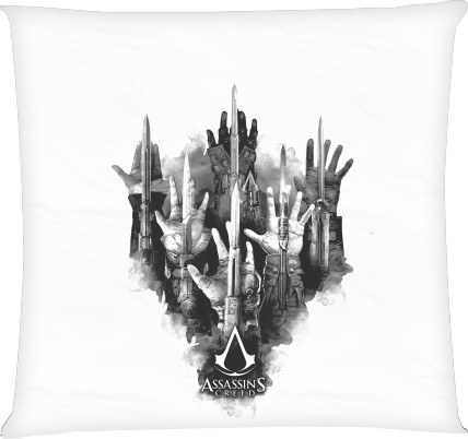 Square Throw Pillow - ASSASSIN`S CREED [15] - Mfest