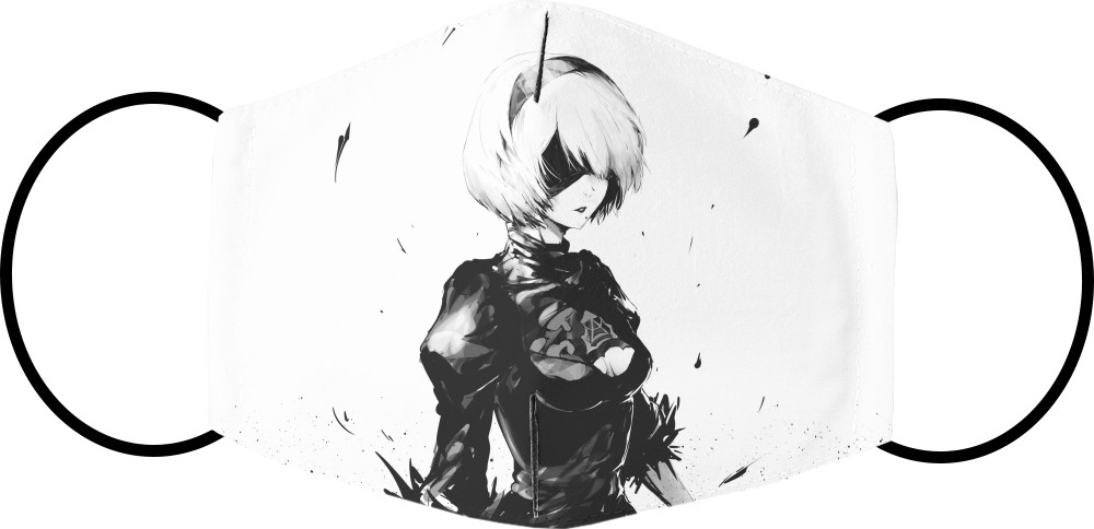 Маска на лице - NIER: AUTOMATA (5) - Mfest