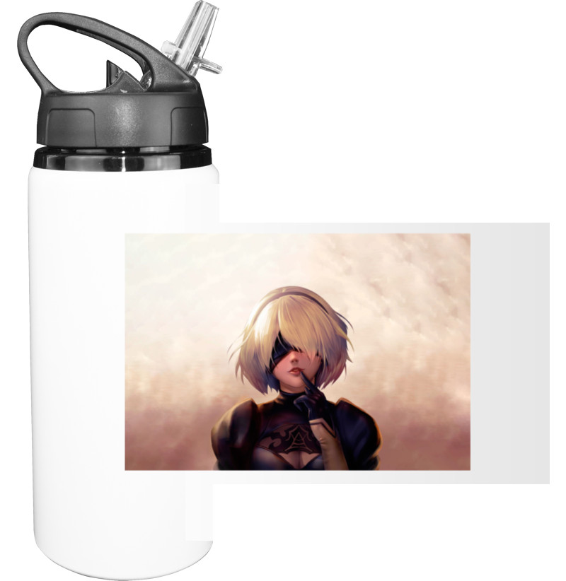 Sport Water Bottle - NIER: AUTOMATA (3) - Mfest