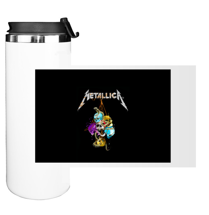 Water Bottle on Tumbler - METALLICA (11) - Mfest