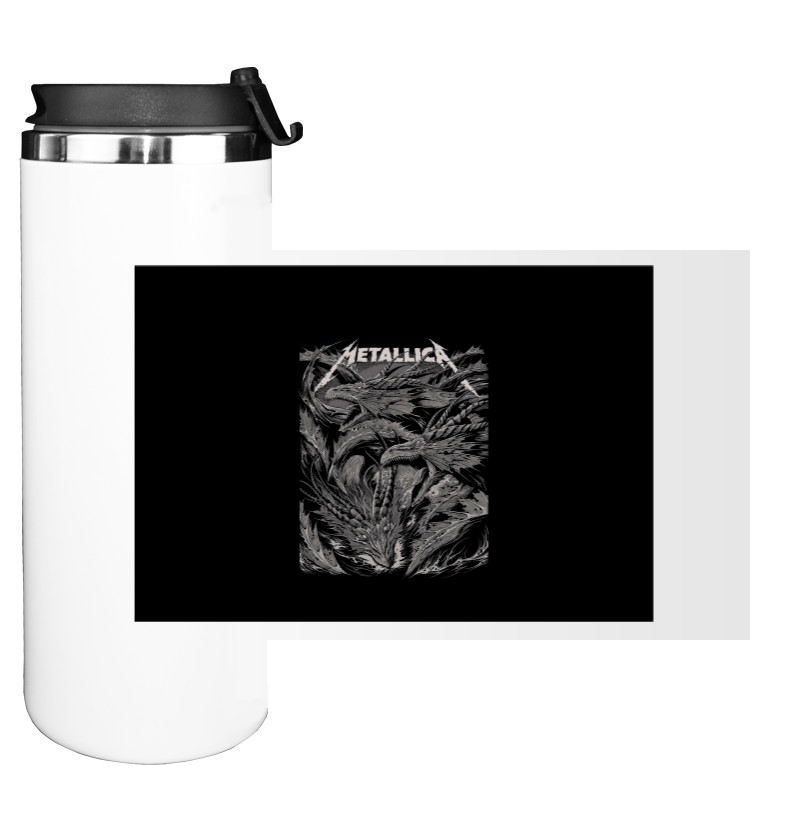 Water Bottle on Tumbler - METALLICA (5) - Mfest