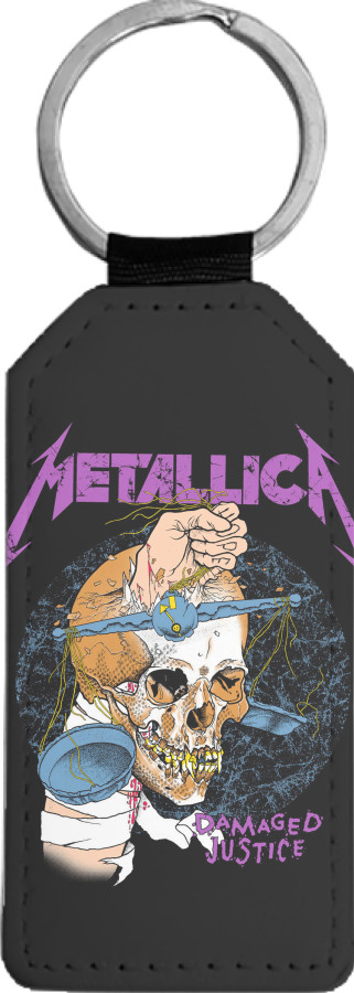 Rectangular Keychain - METALLICA (7) - Mfest