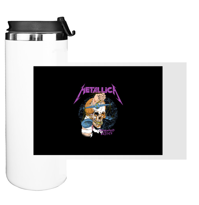 Water Bottle on Tumbler - METALLICA (7) - Mfest