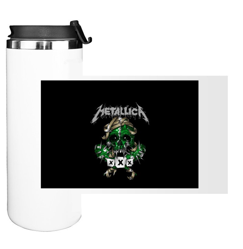 Water Bottle on Tumbler - METALLICA (6) - Mfest