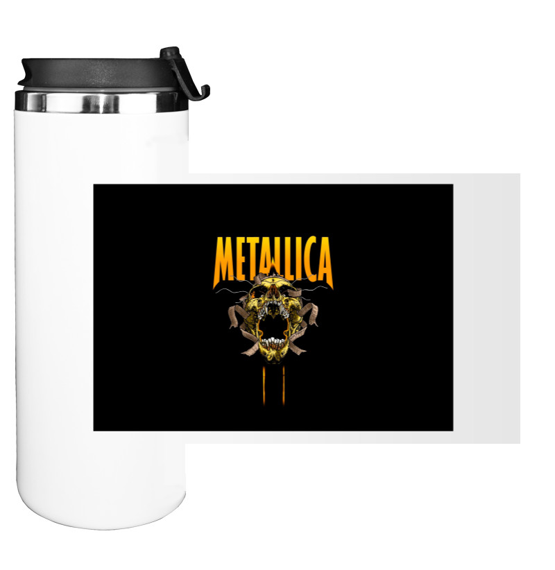 Water Bottle on Tumbler - METALLICA (1) - Mfest